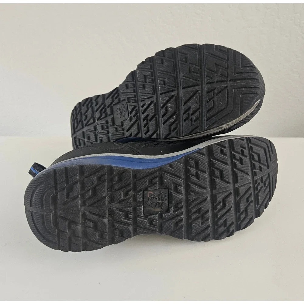 Herman Survivors Cassle Work Shoes Men's 8.5 Black Composite Toe Slip Resistant